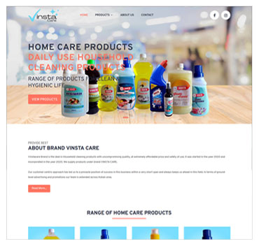 Home care & Car care products website